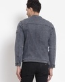 Shop Men's Grey Self Design Jacket-Design