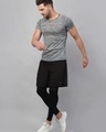 Shop Men's Grey Slim Fit T-shirt