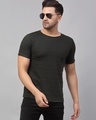 Shop Men's Grey Slim Fit T-shirt-Front