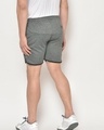 Shop Men's Grey Self Designed Shorts-Full