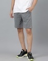 Shop Men's Grey Shorts-Front