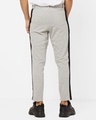 Shop Men's Grey Side Striped Tapered Fit Chinos-Design