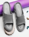 Shop Men's Grey Sliders-Front