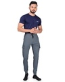 Shop Men's Grey Slim Fit Cargo Joggers-Design