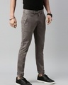 Shop Men's Grey Slim Fit Chinos-Design