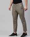 Shop Men's Grey Slim Fit Chinos-Design