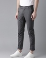 Shop Men's Grey Slim Fit Chinos-Design