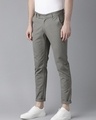 Shop Men's Grey Slim Fit Chinos-Design