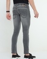 Shop Men's Grey Slim Fit Jeans-Full