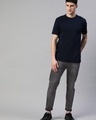 Shop Men's Grey Slim Fit Jeans-Full