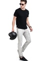 Shop Men's Grey Slim Fit Jeans-Full