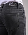 Shop Men's Grey Slim Fit Jeans-Full