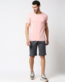Shop Men's Grey Slim Fit Shorts