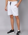 Shop Men's Grey Slim Fit Shorts-Design