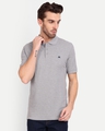 Shop Men's Grey T-shirt-Front