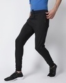 Shop Men's Grey Slim Fit Trackpant-Design