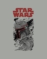 Shop Men's Grey Star Wars T-shirt