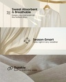 Shop Men's Grey Straight Fit Cotton Linen Pants