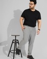 Shop Men's Grey Striped Track Pants-Design