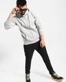 Shop Men's Grey Striped Tracksuit-Full