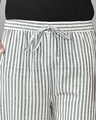 Shop Men's Grey Striped Casual Pants