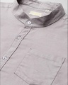 Shop Men's Grey Stylish Full Sleeve Casual Shirt