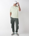 Shop Men's Grey Super Loose Fit Cargo Joggers