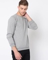 Shop Men's Grey Sweatshirt-Design