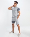Shop Men's Grey T-Shirt & Shorts Set