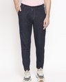 Shop Men's Grey Tapered Fit Chinos-Front