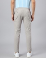 Shop Men's Grey Tapered Fit Chinos-Full
