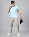 Shop Men's Grey Tapered Fit Chinos