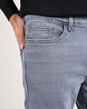 Shop Men's Grey Tapered Fit Jeans