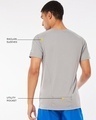 Shop Men's Grey Training Utility T-shirt-Design