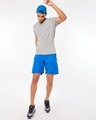Shop Men's Grey Training Utility T-shirt-Full