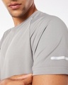 Shop Men's Grey Training Utility T-shirt