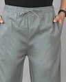 Shop Men's Grey Casual Pants-Full
