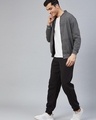 Shop Men's Grey Typography Jacket-Design