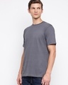 Shop Men's Grey Typography T-shirt-Design