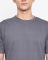 Shop Men's Grey Typography T-shirt