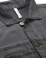 Shop Men's Grey Washed Denim Jacket