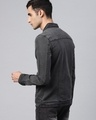 Shop Men's Grey Washed Denim Jacket-Design