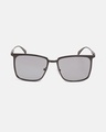 Shop Men's Grey Wayfarer Polarised Lens Sunglasses-Design