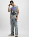 Shop Men's Grey We Are Venom Graphic Printed Oversized Vest-Design