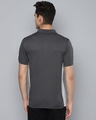 Shop Men's Grey & White Color Block Slim Fit Polo T-shirt-Design