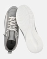 Shop Men's Grey & White Color Block Sneakers-Design