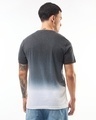 Shop Men's Grey & White Ombre T-shirt-Design