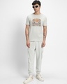 Shop Men's Grey Wild Echoes Graphic Printed T-shirt-Full