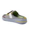 Shop Men's Grey & Yellow Sneakers-Full