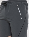 Shop Men's Grey Zipper Pocket Shorts